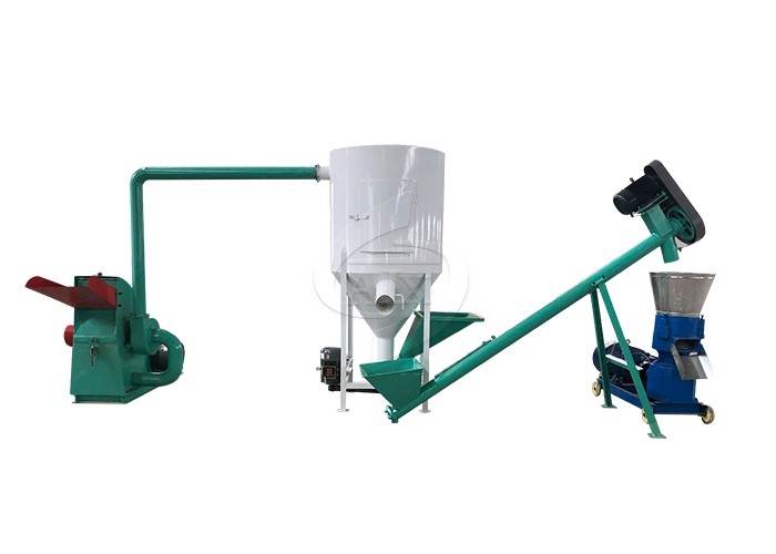 High Efficiency Cattle Poultry Feed Production Line For Animal Farms