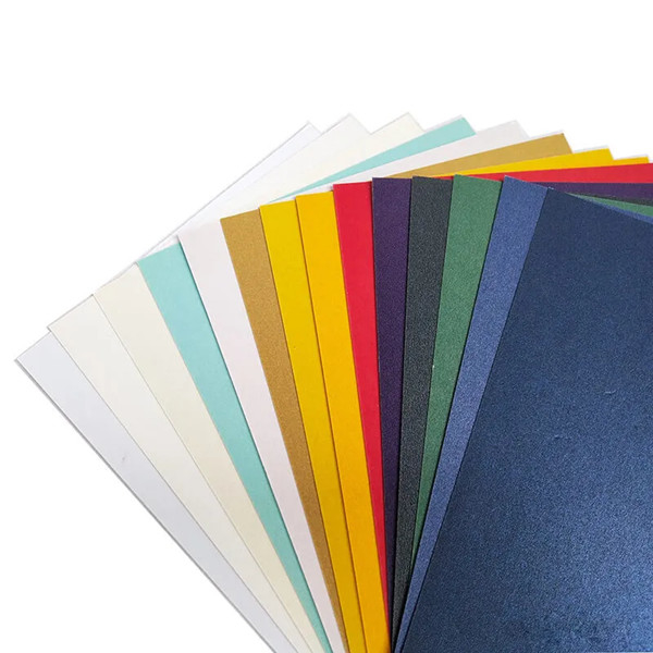 CMYK Recycled Paper Gift Bags With Flat Cotton Handle Biodegradable 0