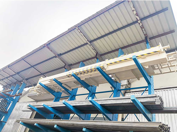 Long Shape Plywood Storage Cantilever Rack with Weight Capacity of 300-1500kgs/arm