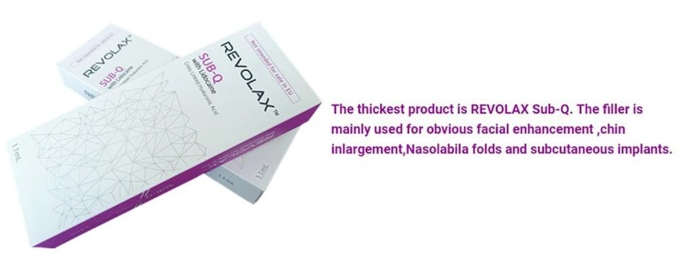 Hyaluronic Acid Korea Dermal Facial Filler Revolax Deep Filler For Lip Use