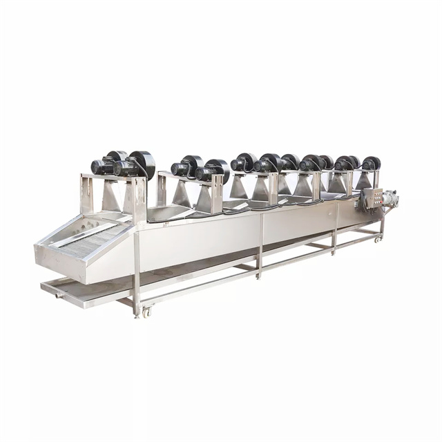 45KW Industrial Potato Chip Production Line Automatic SUS304 Stainelss Steel