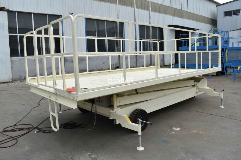Heavy Duty Stationary Hydraulic Lift Table Electric Container Load Scissor Lift