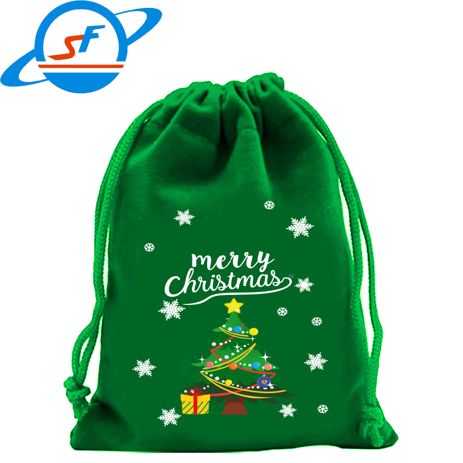 xinhe SF Christmas gift bag Candy bag Holiday Surprise Santa gift bag