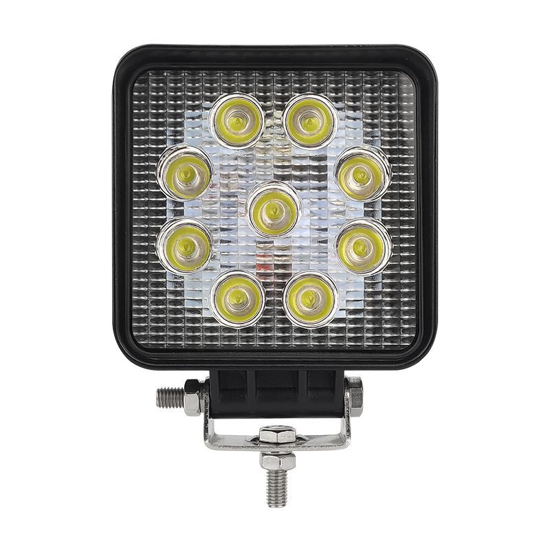 27W White Flood Tractor Light LED Work Light with Switch