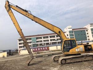 600mm Shoe Size 21M Long Boom Hyundai R210-5D Used Excavator Machine