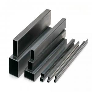 Buy cheap 25x50 Low Carbon Steel Pipe Galvanized Structural ERW Rectangular Steel Tube product
