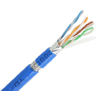 Cat 6  SFTP LSZH cable Category 6 SF/UTP 4X2X23 AWG Low somke zore halogen free cable