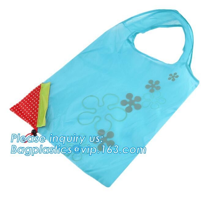 Outdoor Use 210D Sample Shoe Polyester Drawstring Bag,fashionable pattern printing polyester foldable shopping bag PACK