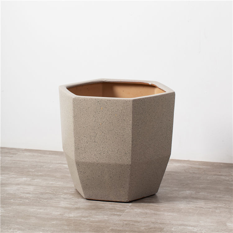 Hot Sale Big Indoor Outdoor Decorative Floor Planter Garden Pot Custom Ceramic Flower Pot Set