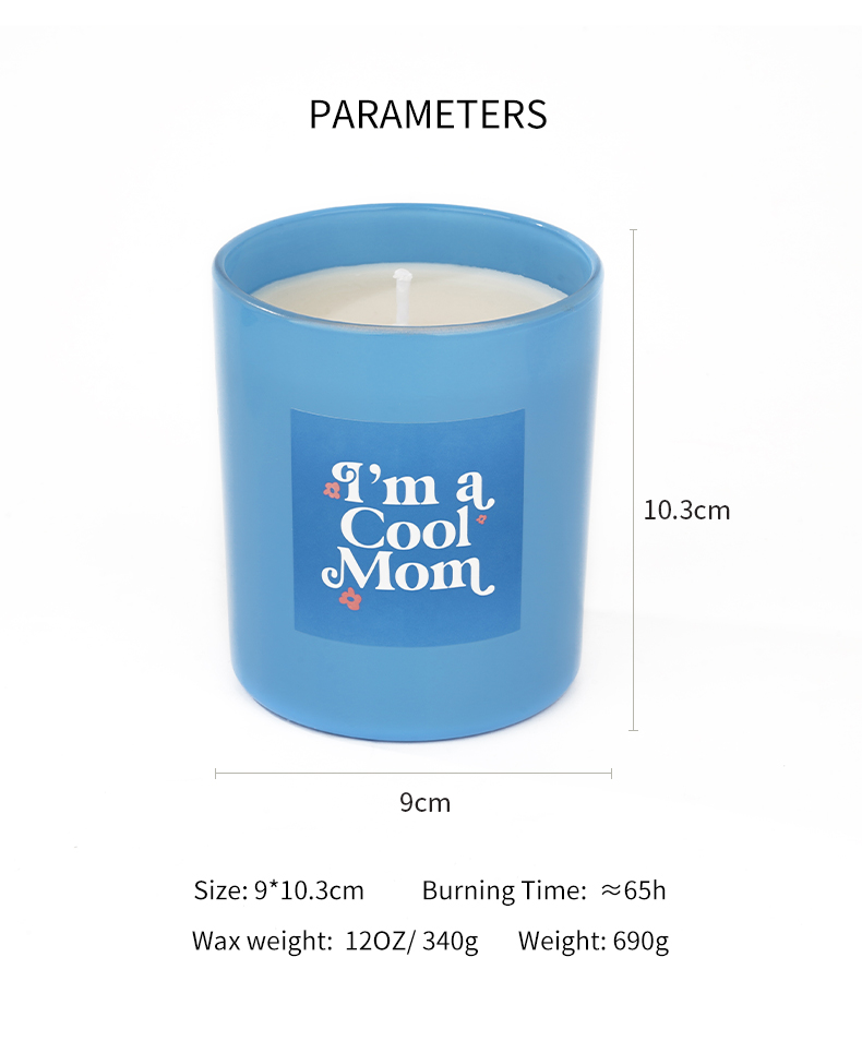 Glass Jar Scented Candle for Wedding Favors Customized Logo and Aromatherapy Private Label