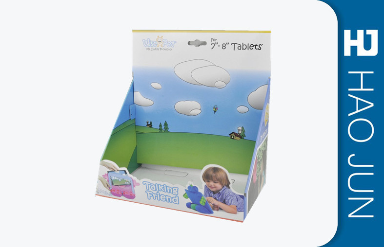 Custom Printed Cardboard Display Boxes For Christmas Gift , Glossy Lamination