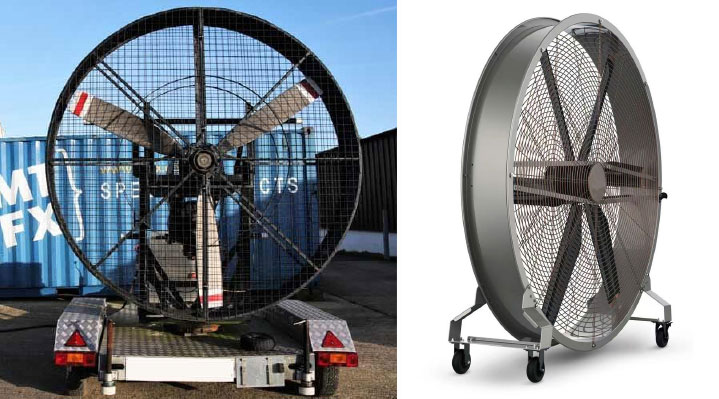 Large  Industrial Ceiling Fans