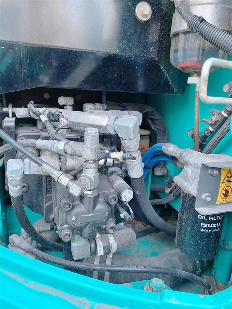 Free Spare Parts on 2021 Year Kobelco SK75 Mini Excavator with 6850KG Operating Weight