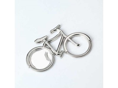 Innovative Bike Shape Beer Bottle Opener,Custom nickle plated innovative bike shape beer bottle opener, 3D design