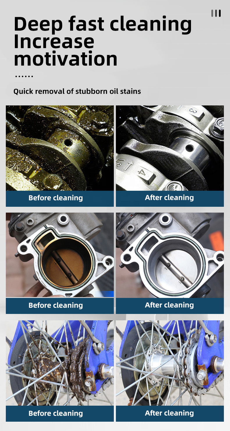 200ML Strong Carb Cleaner Spray The Ultimate Solution for Engine Carbon Build-Up