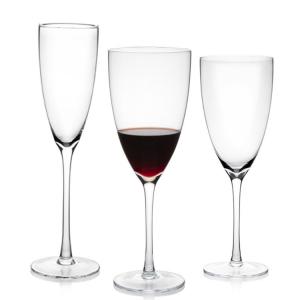 China OEM Service Handmade Wine Drinking Glasses Modern Style Clear Wine Glass Set on sale