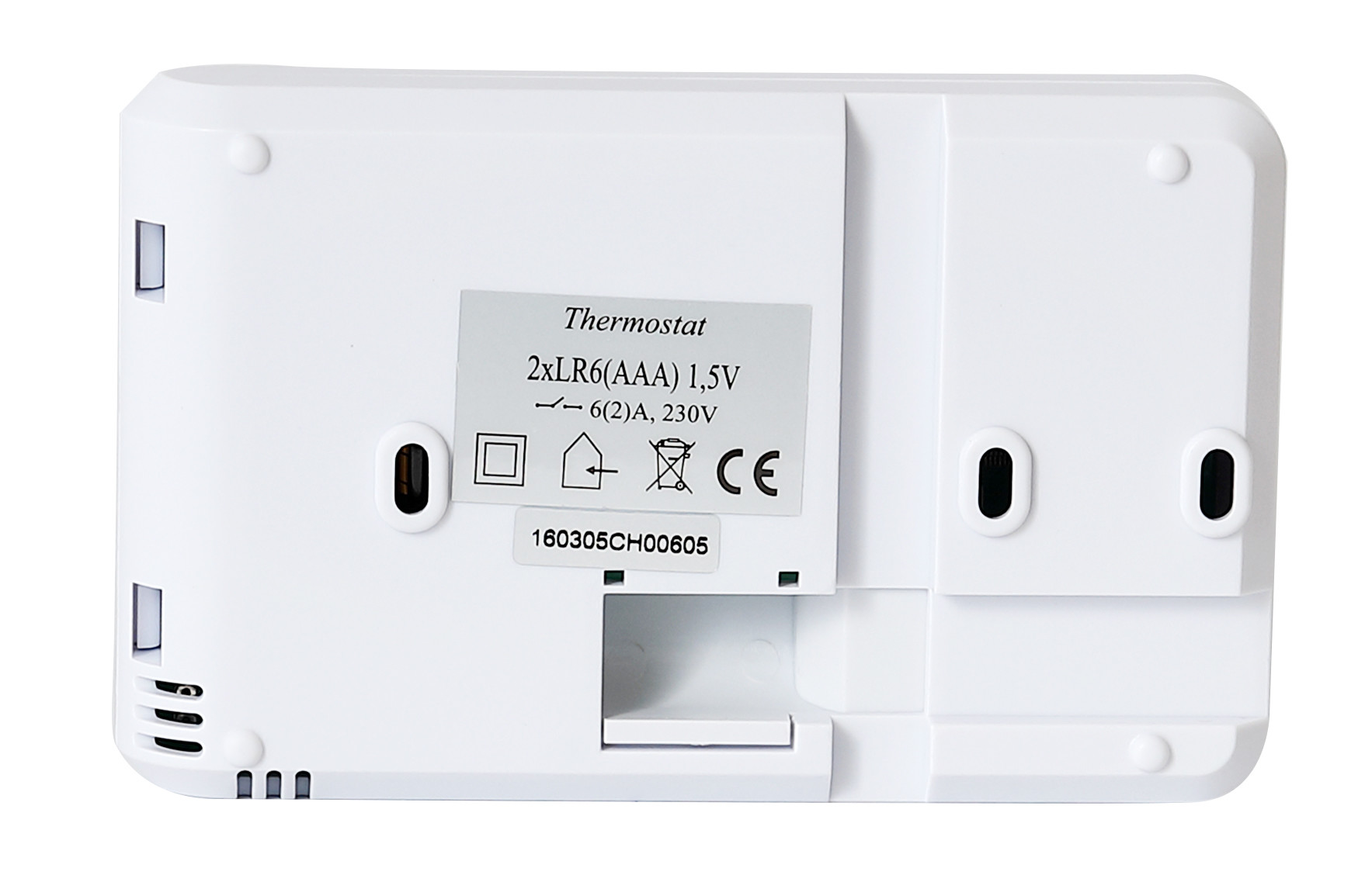 Clear LCD Display Wired Room Thermostat Digital Heating System For Commercial Buliding