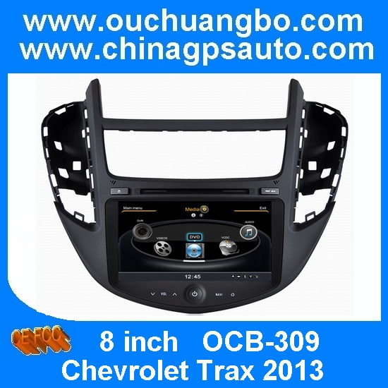 Ouchuangbo A8 Chipset WiFi DVD radio GPS Radio For Chevrolet Trax 2013 Bluetooth MP3 USB