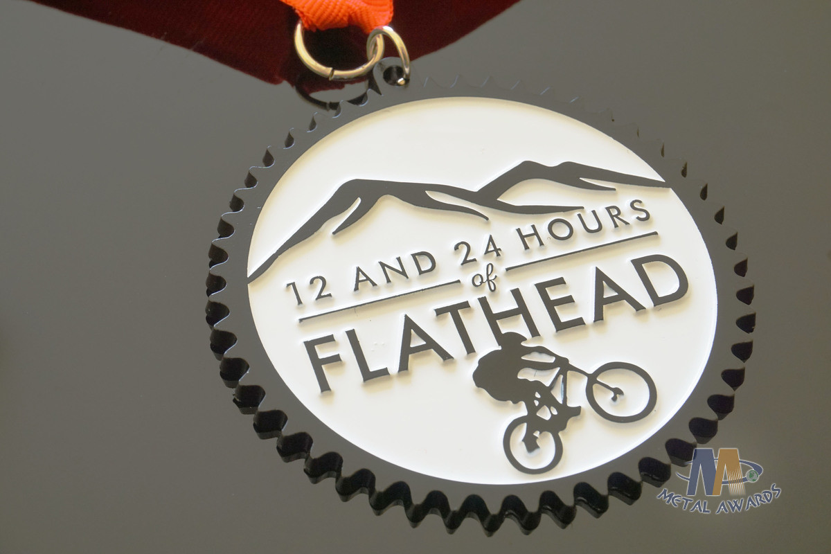 Sandblasted Back Die Casting Custom Sports Medals For Running Or Riding