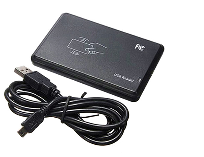 Customized Logo RFID Card Reader 13.56Mhz 125KHZ ID Card Reader With T5577 Chip