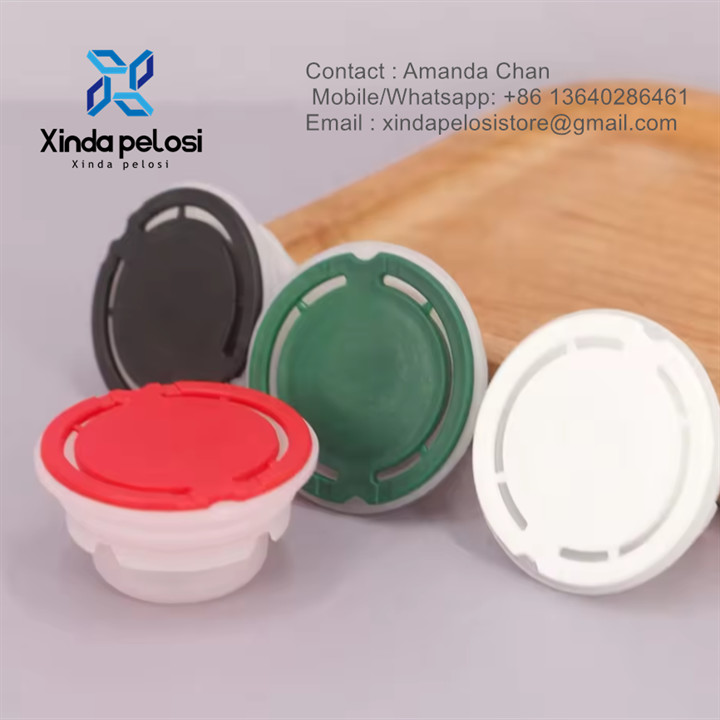Custom Plastic Caps For Engine Oil Tin Can