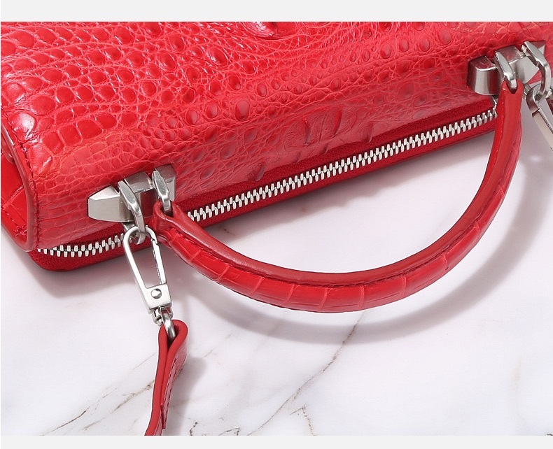 Fashion Designer Genuine Crocodile Leather Women Small Handbag Purse Authentic Alligator Skin Female Flap Shoulder Bag