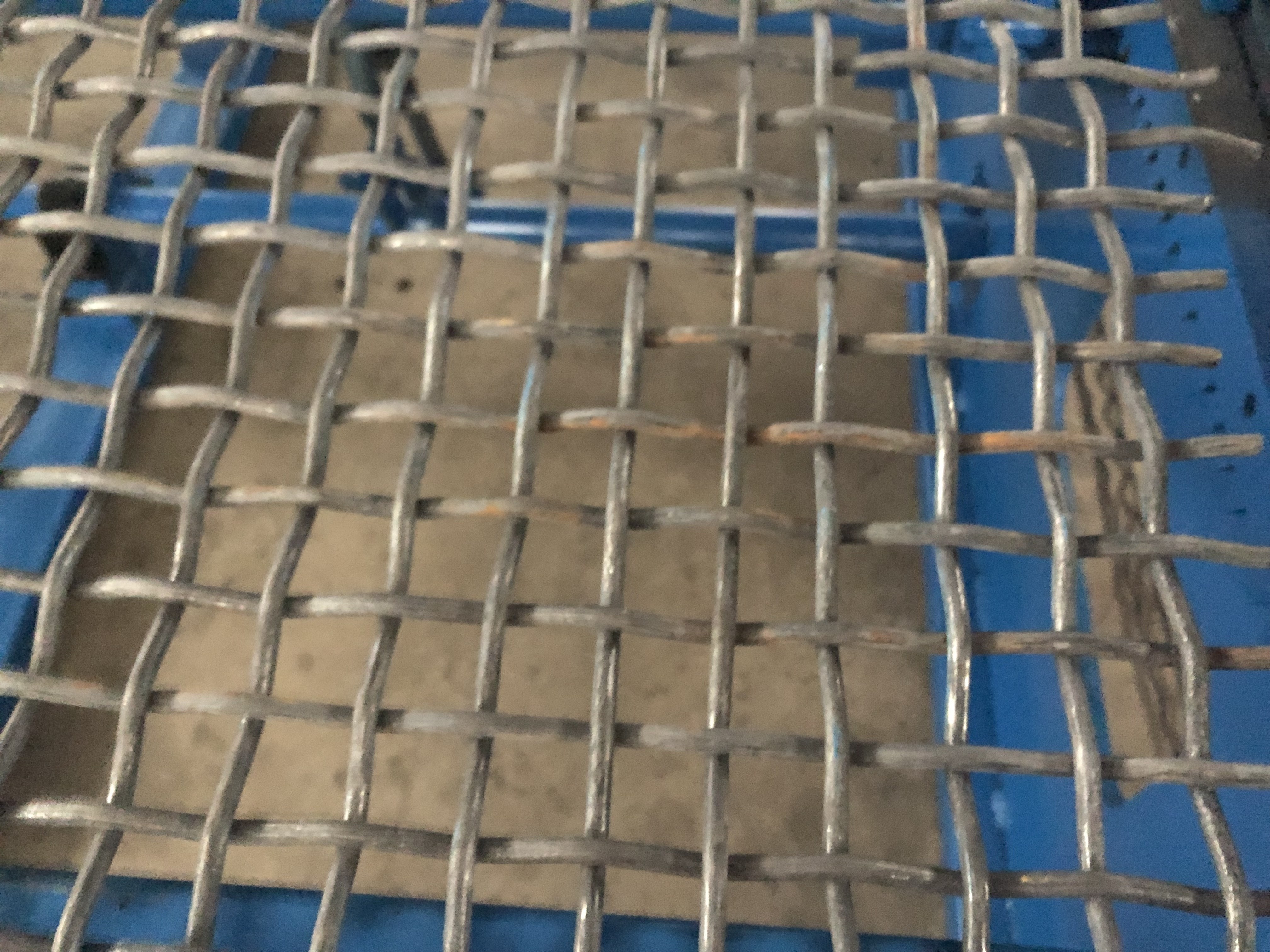 Fully Automatic Crimped Wire Mesh Weaving Machine 0.5mm-12mm Wire Diameter
