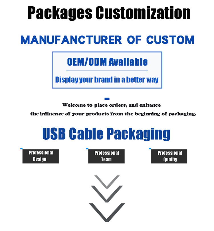Electronic Charging Data Cable Packaging Box Embossed Chipboard