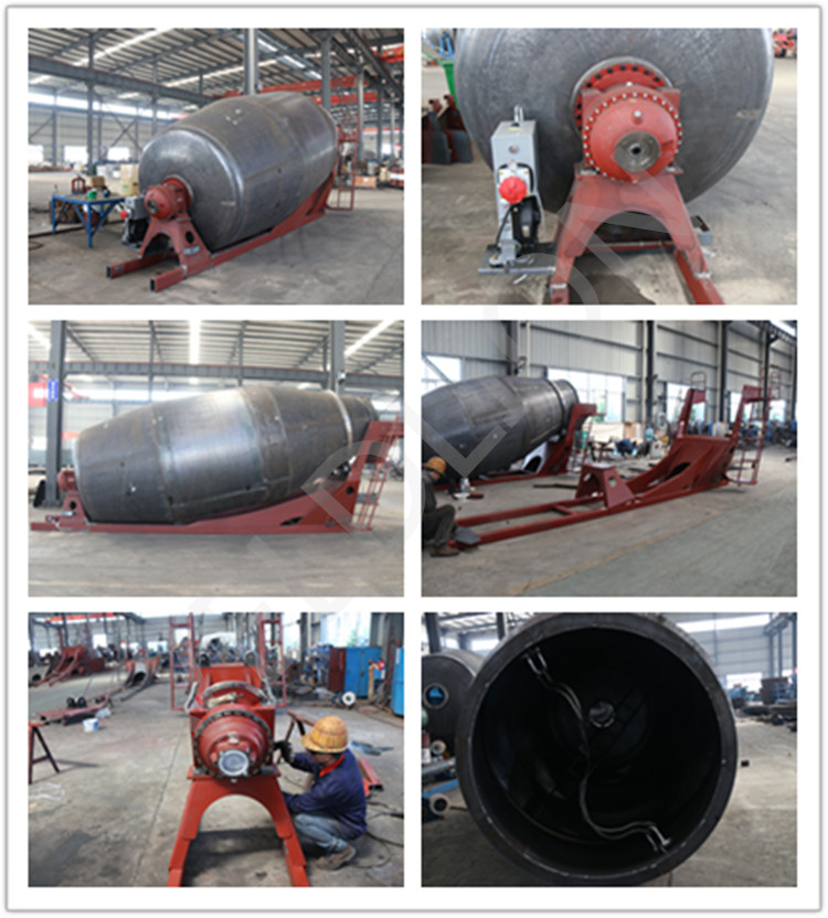 Durable portable diesel concrete mixer pump truck for convenient use