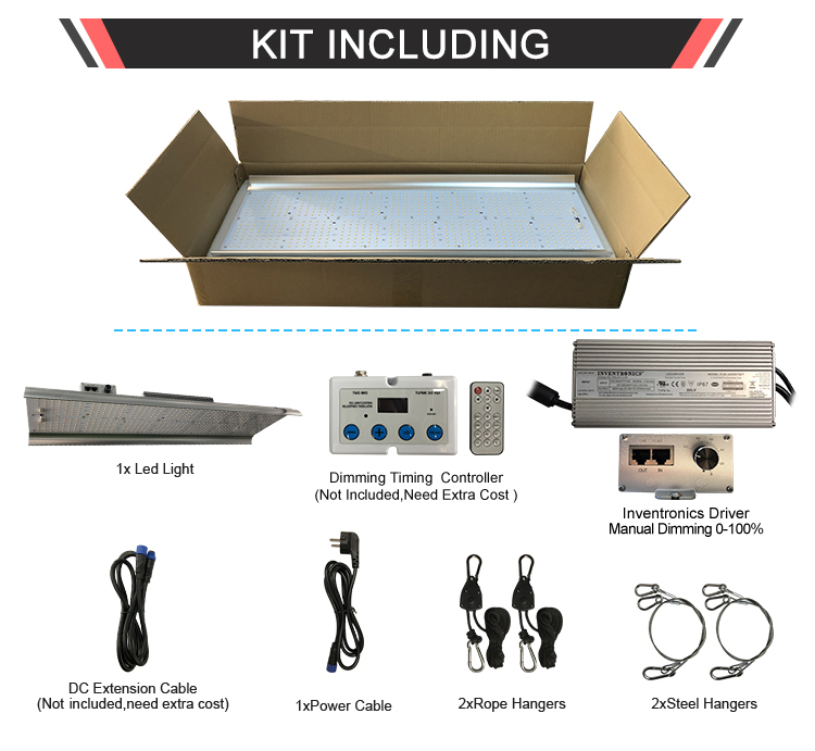 IP65 100w 320w Full Spectrum Quantum LED Grow Lights