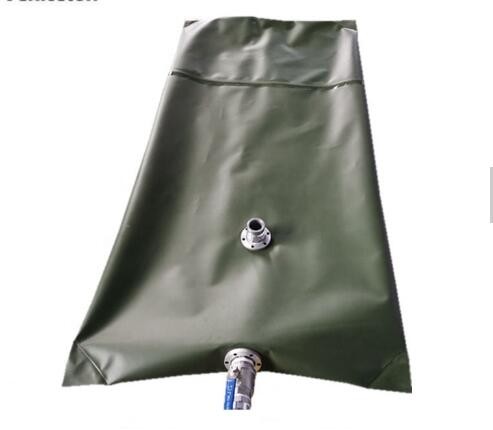 Durable 3m3 Fuel Storage Tanks Folded TPU Coated Inflatable Fuel Tank High Strength Material