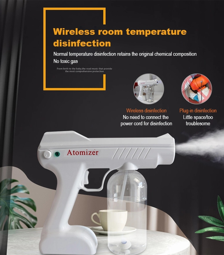 Hospital And School Use Disinfection Nano Steam Sterilizer Spray Gun