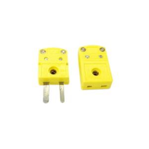Buy cheap Glass Filled Nylon K Type Thermocouple Connector With Wire Clip product