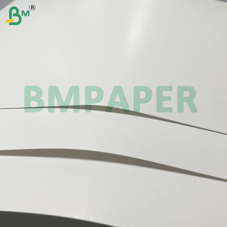 Eco - Friendly Waterproof Good Stiffness Cup Paper Board Non - Toxic 100gsm PE Coated