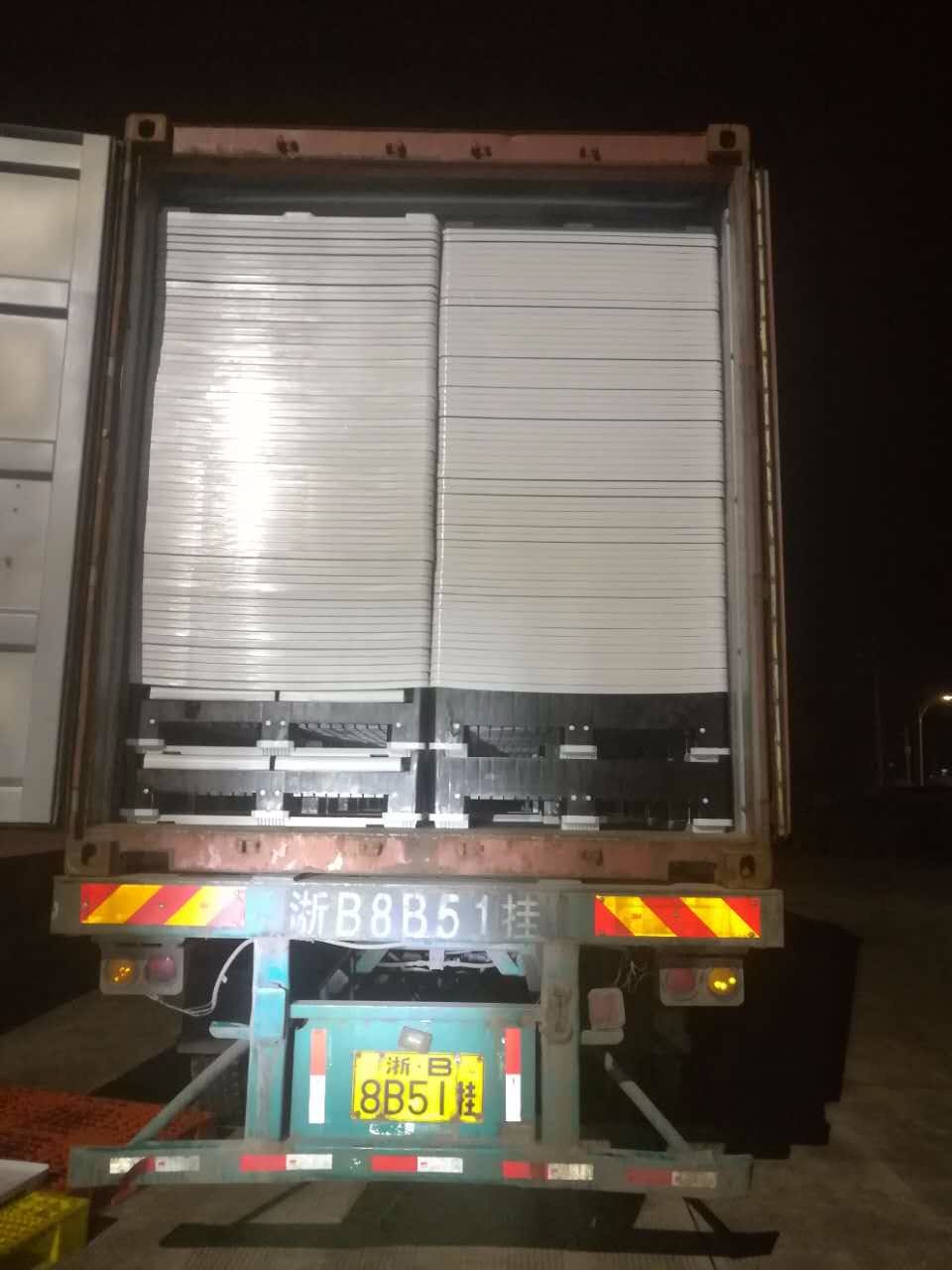 1 ton plastic collapsible container industry plastic pallet box