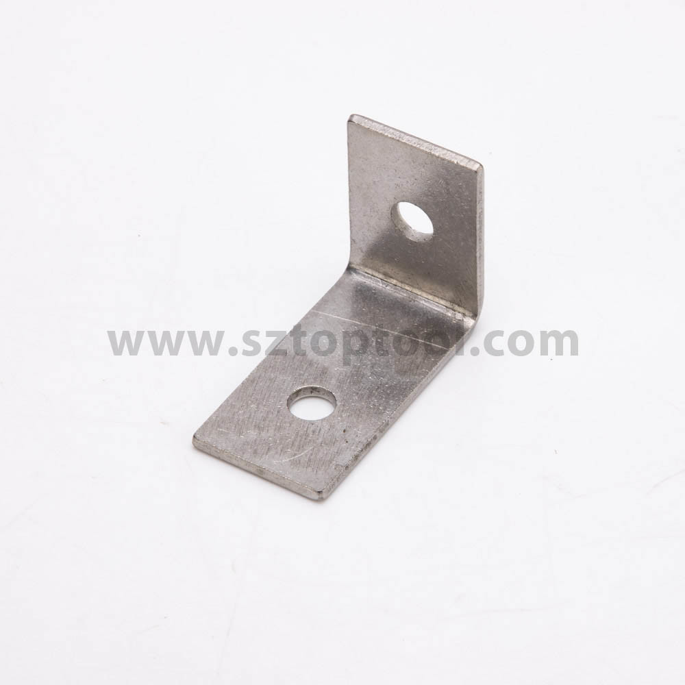 L Type Brackets Stamped Sheet Metal Parts Custom Sheet Metal Stamping