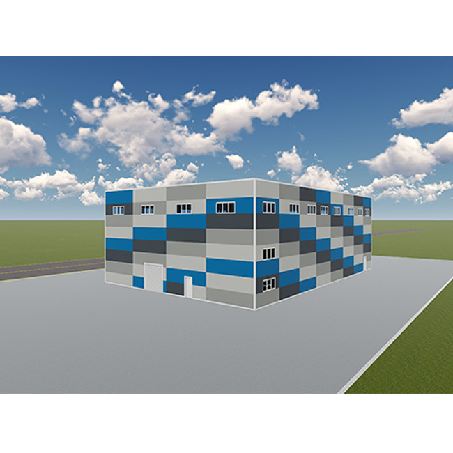 Custom Prefab Workshop Shed , Prefabricated Warehouse Shed Steel Structure