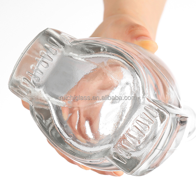 Aluminum Plastic PP Collar Glass Bottle for Liquor Alcohol Spirit in 500ml 750ml