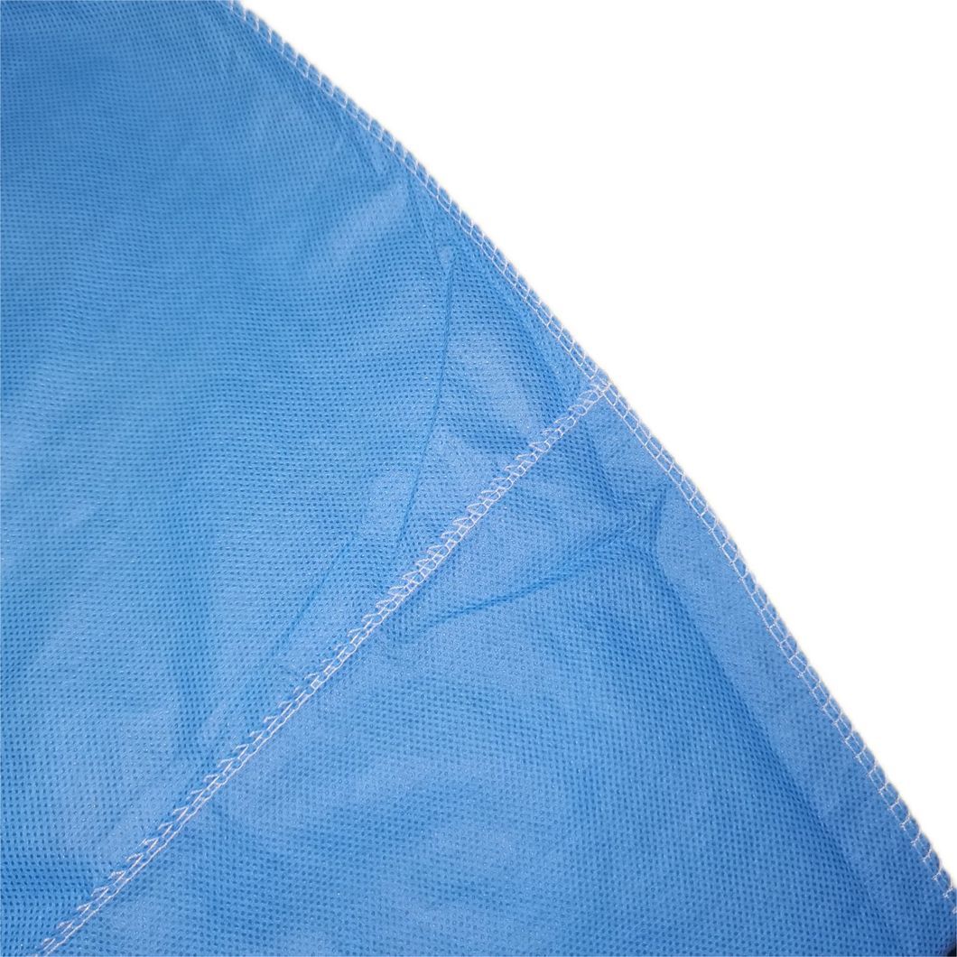 SMS Nonwoven Protective Clothing Breathable Waterproof Wholesale Disposable Isolation Gown