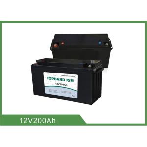 Lithium Smart 12V 200Ah UPS Rechargeable Batteries With Bluetooth Connection