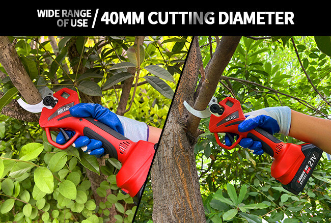 Electric Pruning Shears Secateur Pruner 1.2kg Cordless Tree Branch Cutter