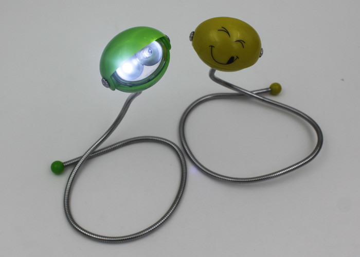 Modern Brightness LED Flexible Book Light , Kids LED Gooseneck Light