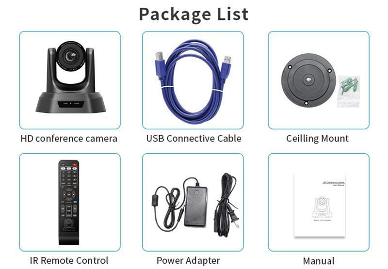 1080P USB HD PTZ Video Conferencing Camera USB HD Video Conference Camera for Skype