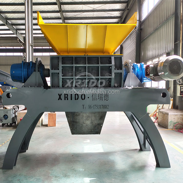 1200 China Factory Direct Sales Double Shaft Shredder Scrap Metal Recycling Machine
