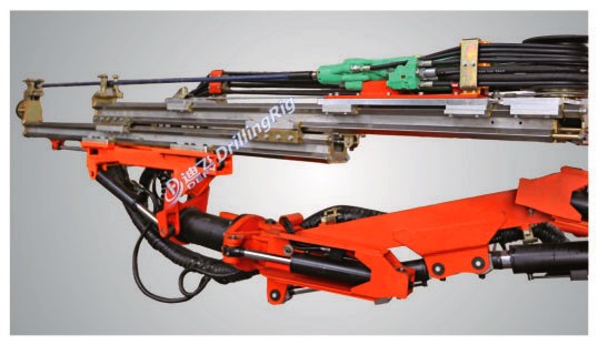Fully Hydraulic Double Boom Drilling Jumbo DFJ-2C50, Underground Mining Drill Jumbo