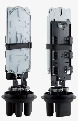 96 Cables Fiber Optic Splice Closure , 490x140mm heat shrink enclosure