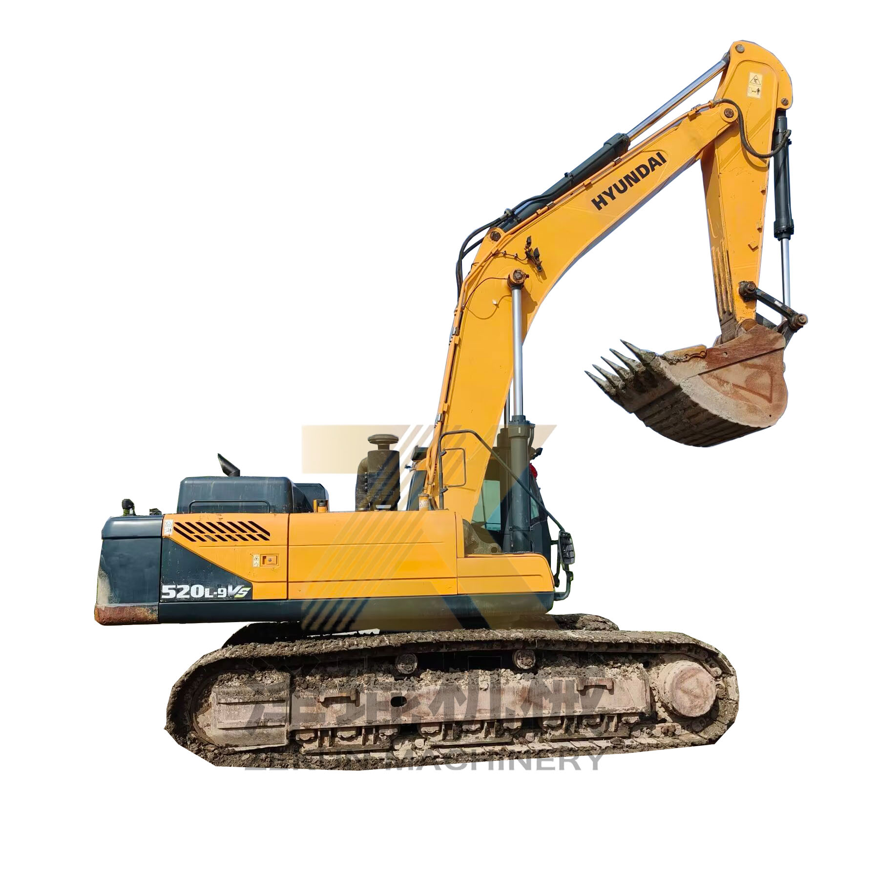 Good Condition Second Hand Hyundai 520-9VS Excavator Original Paint