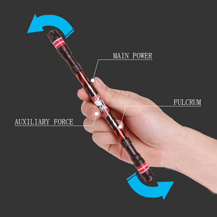 Pen Funny Rotating Pen Spinning Gaming Pen for Kids Students Writing Toy Ballpoint Pen