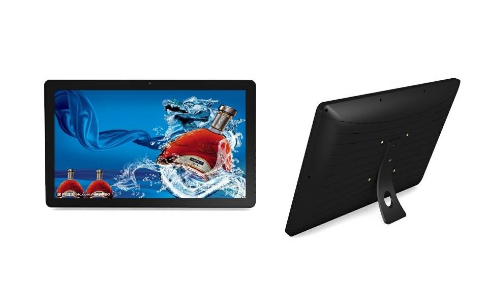 Plastic Commercial Tablet PC 250 Cd/M2 23.8 Inch For Shopping Mall Court