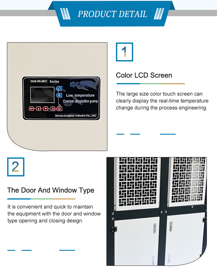 Chiller Lab Equipment R404 Glycol Low Temperature Coolant Circulation Chiller